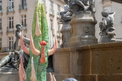 Grande planten de mer, h.213 cm, PACIFIC, La Fontaine Place Royale, Le Voyage à Nantes 2023©Martin Argyroglo